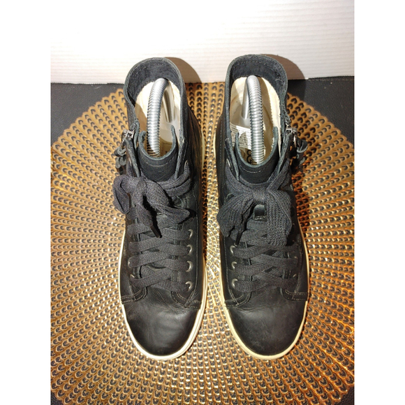 UGG Australia Blaney Trainer Leather Fashion Hi-Top Sneakers Size 7 - Picture 4 of 8